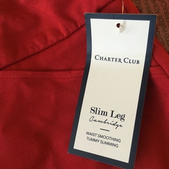 NWT. Charter Club Ponte Knit Slacks Size: … - Picture 5 of 16